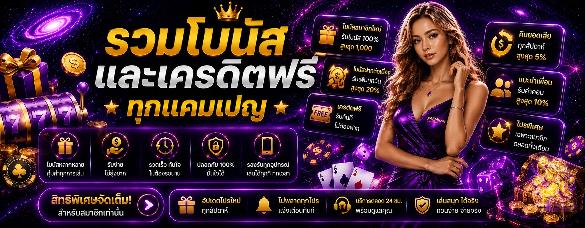 FINZ88 โปรโมชั่น โบนัสและเครดิตฟรี